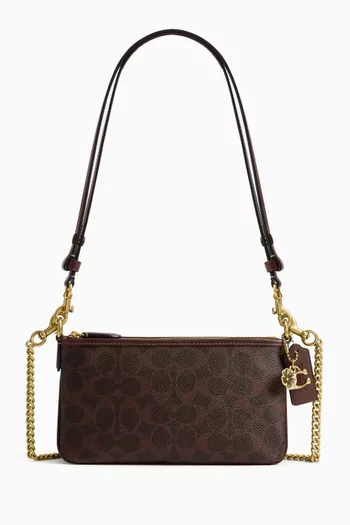 Audrey Crossbody Bag in Signature Coated-canvas