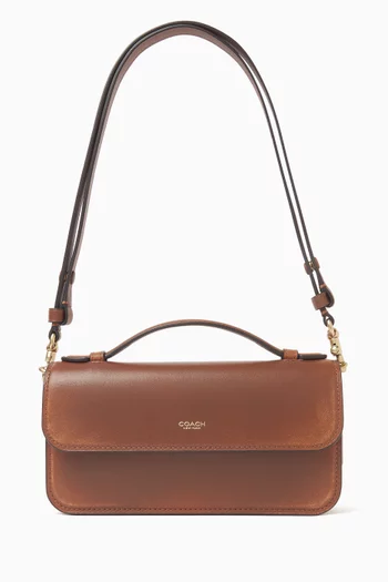 Elora Top-handle Crossbody Bag in Loved Leather