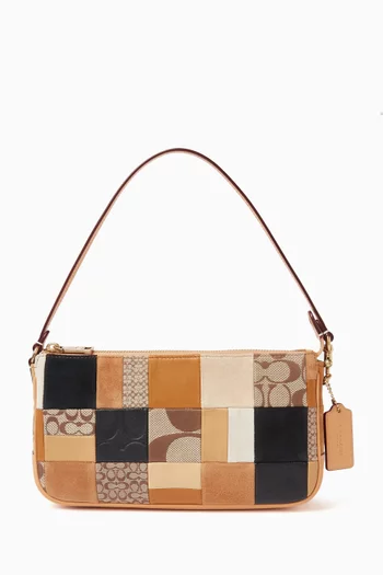Plaza 25 Patchwork Bag in Leather