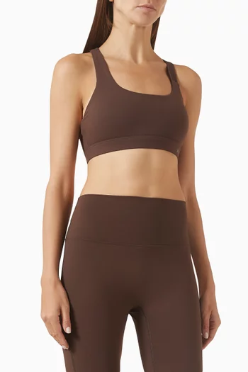 Noor Crossed Sports Bra