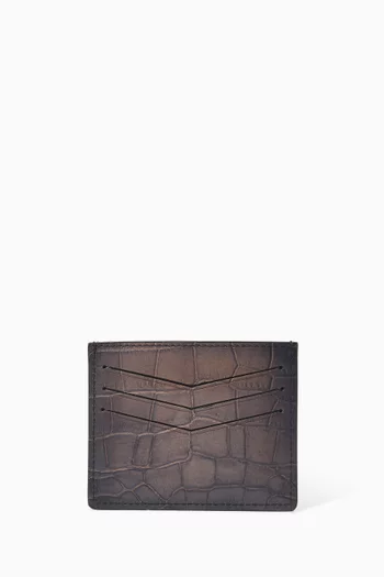 Atelier Card Holder in Leather