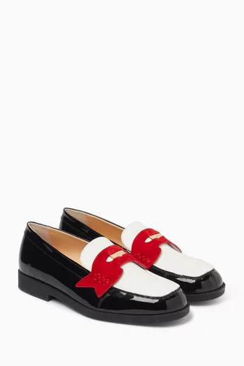 Mini Penny Loafers in Leather