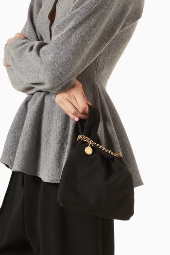 Falabella Wristlet Bag in Alter Suede