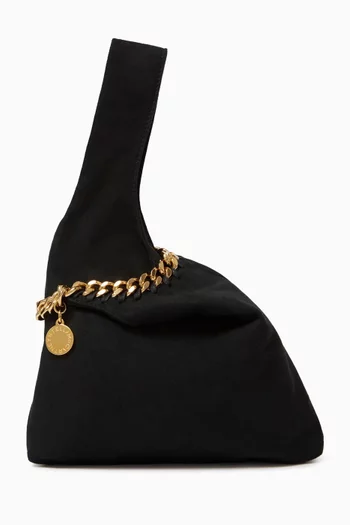 Falabella Wristlet Bag in Alter Suede