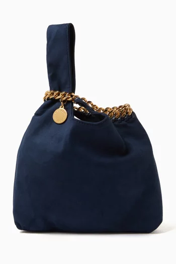 Falabella Wristlet Bag in Alter Suede