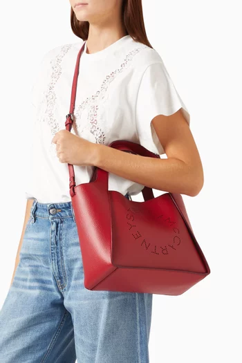 Logo Tote Bag in Eco Alter Mat