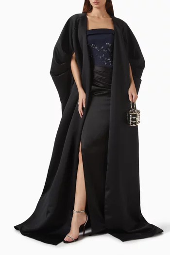 Embellished Pea Cape