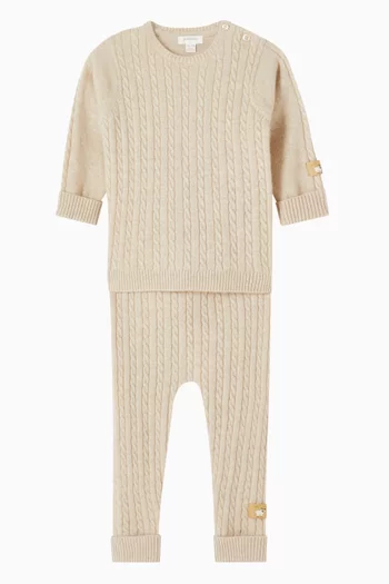 Knitted Trousers in Cashmere