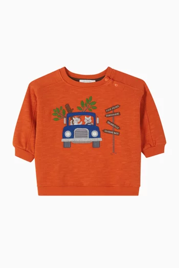 Road Trip Sweatshirt in Organic Cotton