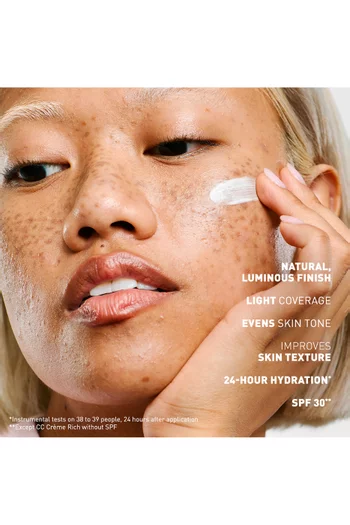 كريم سي سي بحمض الهيالورونيك مع عامل الحماية من الشمس SPF30، درجة ديب، 15 ملل