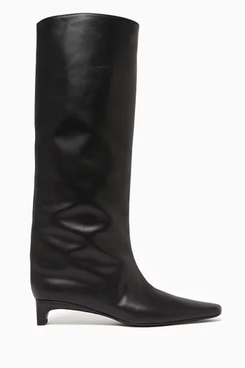 Haven 25 Knee Boots in Leather
