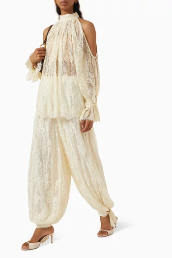 Harem Pants in Lace