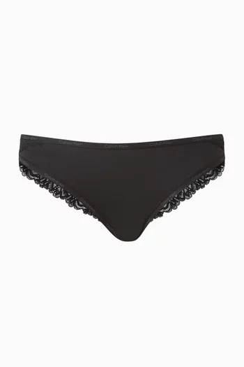 Brazilian Briefs in Stretch Lace