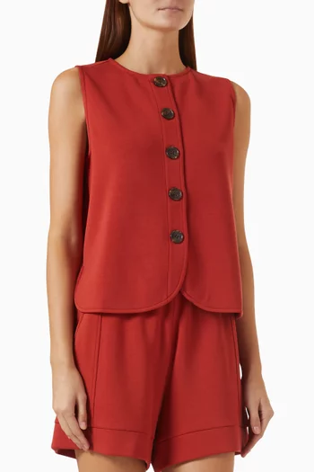 Josie Tank Top in Viscose Blend
