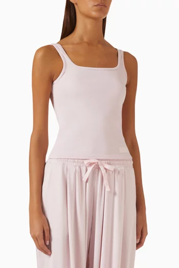 Square Neck Tank Top in Softskin