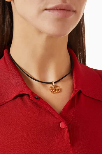 GG Marmont Cord Necklace