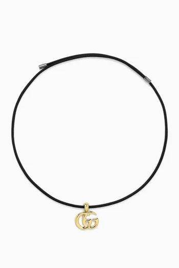 GG Marmont Cord Necklace