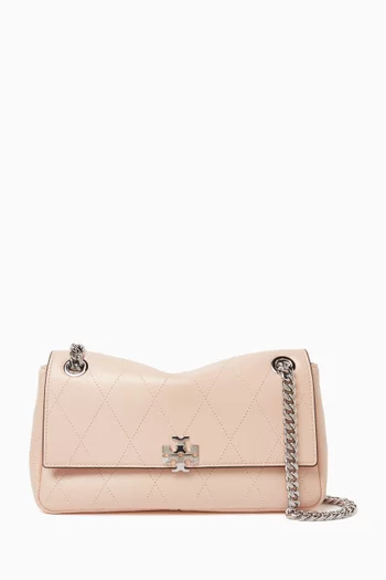 Small Charlie Shoulder Bag in Quilted Leather