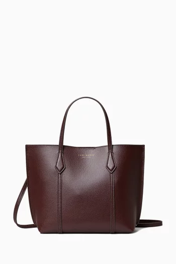 Small Perry Tote Bag in Smooth Leather