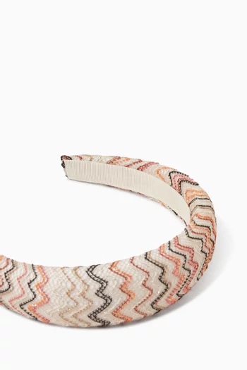 Zigzag Printed Headband