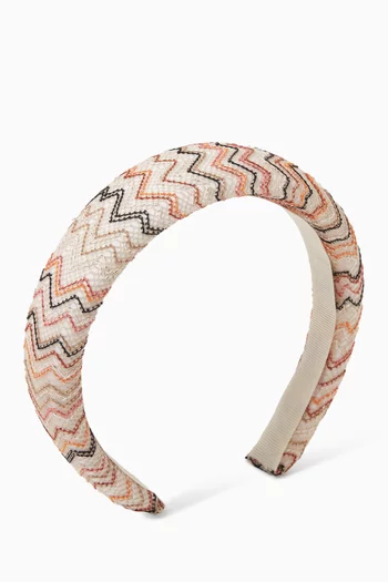 Zigzag Printed Headband