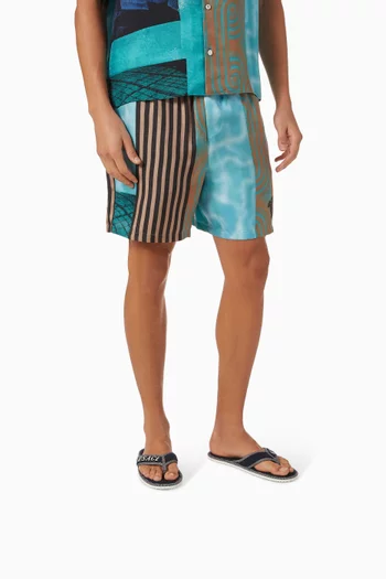 Logo Flip Flops in Terry
