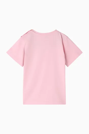 Varsity T-shirt in Cotton-jersey