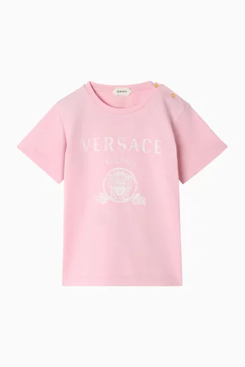 Varsity T-shirt in Cotton-jersey