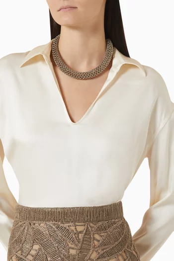 Choker in Sterling Silver