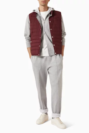 Techno Quilted Vest Jacket