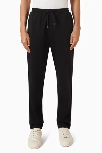 French Terry Pants in Cotton, Cashmere & Silk