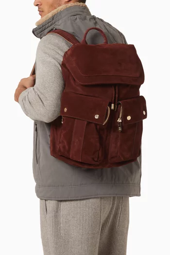 Leisure Backpack in Suede