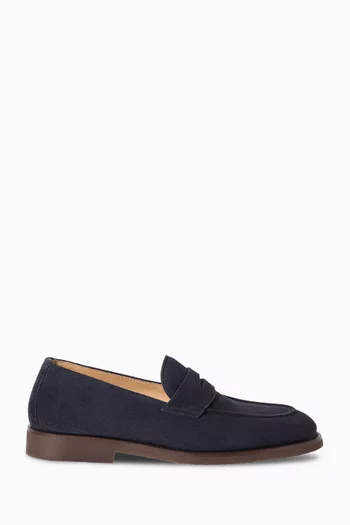 Penny Loafers in Suede