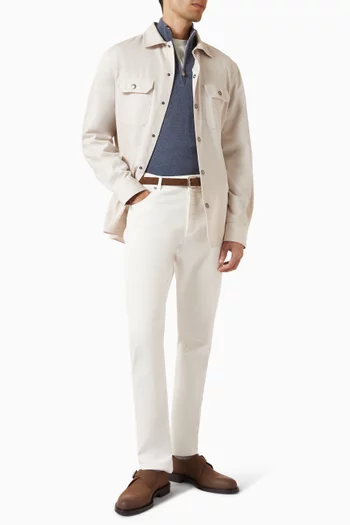 Half-zip Sweater in Cashmere