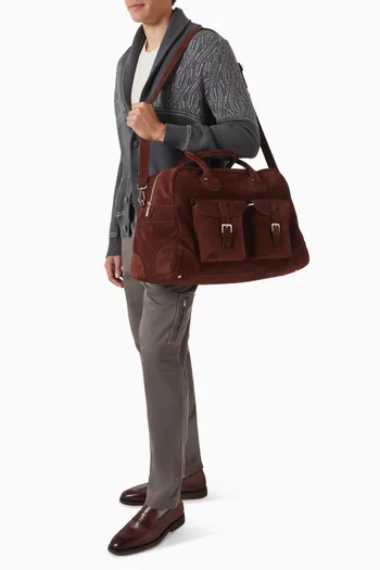 Weekender Bag in Suede