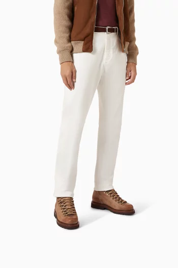Mountain-style Boots in Grained Calfskin