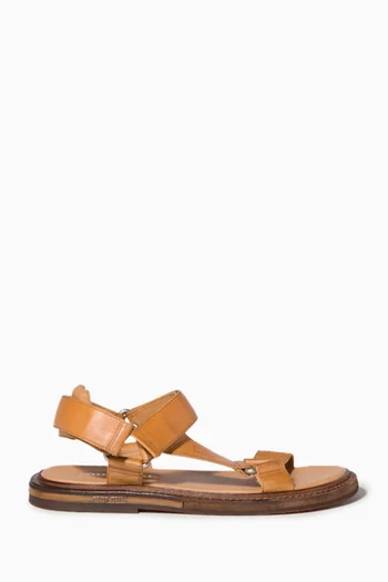 Sandals in Leather