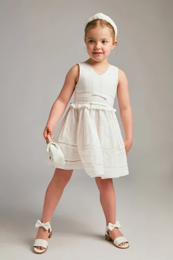 Lulu Broderie Mini Dress