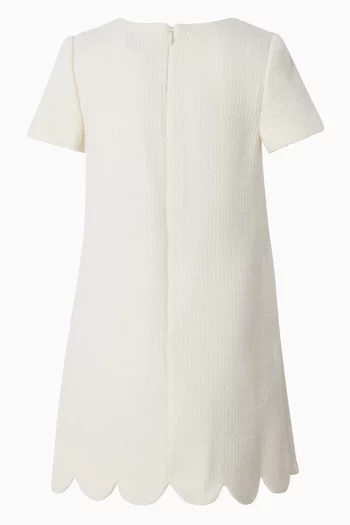 Boucle Lace Bib Dress