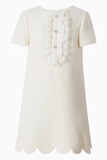 Boucle Lace Bib Dress