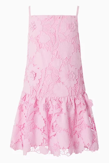 Dress in Floral Lace