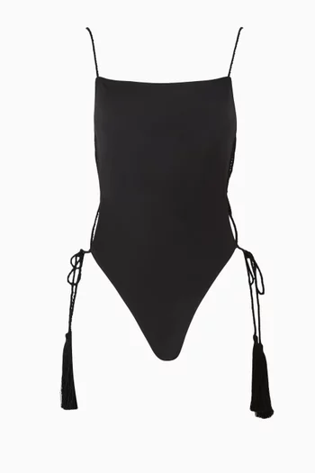 Tie One-piece Swimsuit