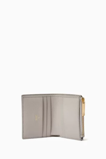 Small Wallet in Grained Leather
