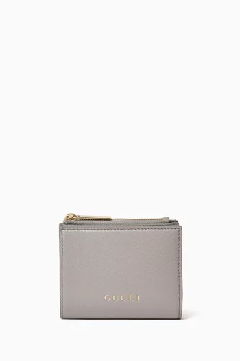Small Wallet in Grained Leather