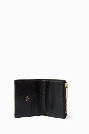 Small Wallet in Grained Leather
