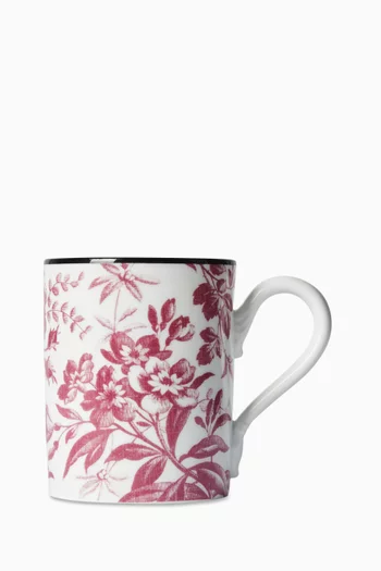 x Ginori 1735 Herbarium-print Mug in Porcelain, 400ml