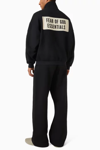 Track Jacket in Core Fleece