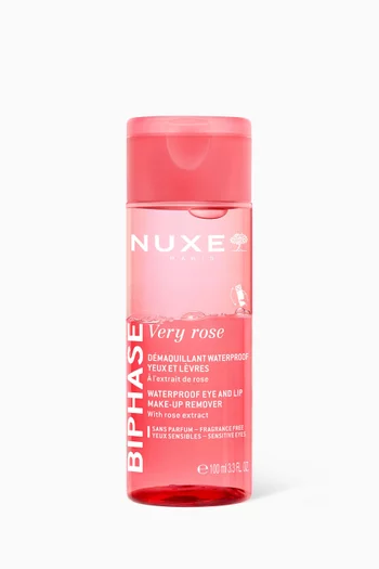 Very Rose Waterproof Eye & Lip Make-up Remover - Biphase, 100ml