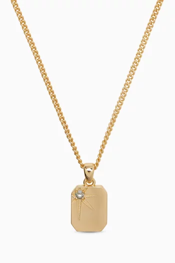 Guardian Necklace in Gold-plated Sterling Silver