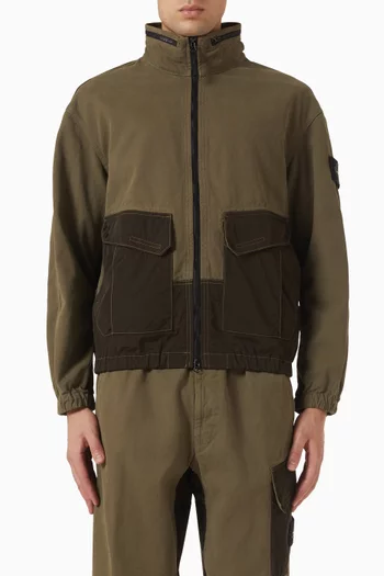 Zip Jacket in Organic Cotton